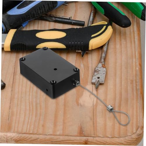 1kg Retractable Cable Reel Lock Lanyard for Laptop Tv Remote Security Tether