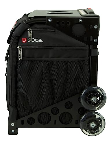 ZÜCA Sport Obsidian Rolling Bag with Green Frame (flashing wheels) - color: Green
