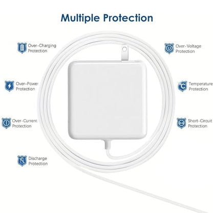Mac Book Air Charger - 45W Magnetic T-Tip Power Adapter (Between 2012-2017) | Mag 2 Laptop Charger Compatible with MacBook Air 11/13 " After 2012 with Model: A1465, A1466, A1435, A1436 MD223,MD224,MD231