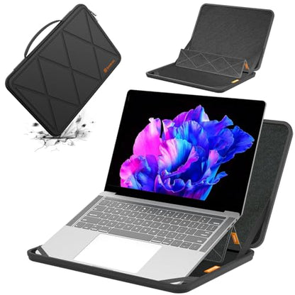 Smatree MS50 Hard EVA Protective Sleeve Case with Stand Compatible for 14 inch Acer Aspire 14, for Acer Swift Go 14-SFG14-71T/71, for Acer Aspire Lite 14 AL14-31P-C0S2, for Acer TravelMate P6 TMP614 | Compatible for 14 inch Acer Swift Go 14-SFG14-71T/71,