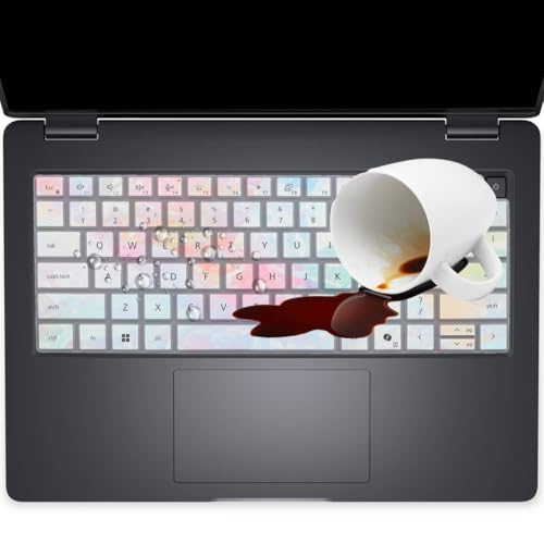 Keyboard Cover for Dell Pro 14/Pro 14 Plus/Pro Max 14 PB14250 PB14255 PC14250 PC14255 MC14250 MC14255 (NOT FIT Dell Pro 14/Pro Max 14 Premium & Dell Pro Education/Pro Rugged/Pro Essential 14) - color: Dazzle