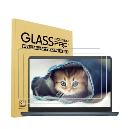 2 Pack 14.5" Laptop Tempered Glass Screen Protector for HP/Dell/Sony/Samsung/Lenovo/Acer/MSI/LG/Razer Blade and Other 14.5 inch Aspect Ratio 16:10 Laptop, 9H Hardness,HD Clear, Anti-Scratch - size: 14.5 inch 16:10