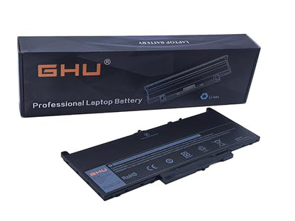 GHU J60J5 55Wh 7.6V Lithium-ion Replacement Battery for Dell Latitude E7270 & E7470 Series Laptops - Premium Power Solution with Enhanced Capacity and Safety