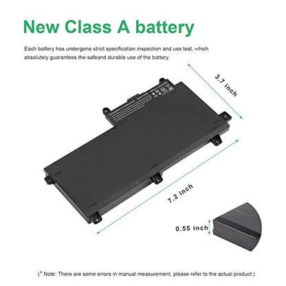 TREE.NB Spare CI03 C103XL Laptop Battery for HP ProBook 640/645/650/655 G2 Series, 640/645/650/655 G3 Series, Fit HSTNN-UB6Q HSTNN-LB6T HSTNN-PB6K 801554-001 - size: 7.2x3.7x0.55inch CI03XL