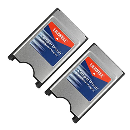 CF to PCMCIA Ata Adapter CF to PC Card Adapter 2 Pack