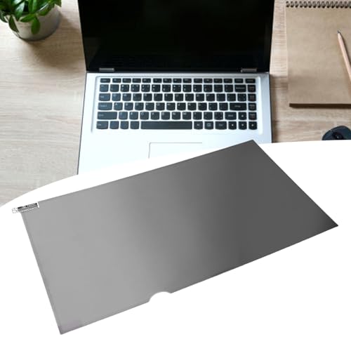 Zunate 14 Inch Laptop Privacy Screen Filter, 16:9 Anti Blue Light Anti Glare Film for Widescreen Display Eye Strain Reduction Scratch Guard
