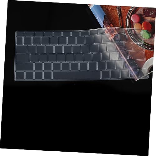TPU Keyboard Skin Transparent Protective Film Compatible with Ultra-Thin Keyboard Cover Against Dust Spills
