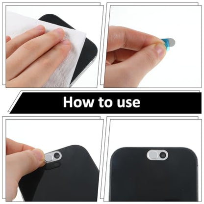 3 Pcs Laptop Camera Cover Slide, Ultra-Thin Metal Camera Cover, Webcam Covers Slide, Protect Your Privacy Security, Cameras Covers for Desktop Tablet Pad