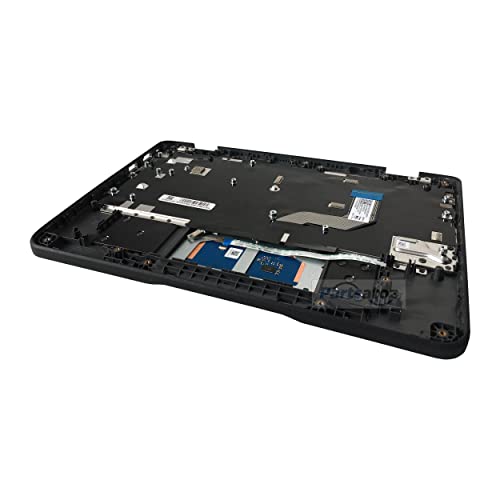 Laptop Palmrest Upper Case Top Cover with US English Keyboard Touchpad Assembly Replacement for Lenovo 100e Chromebook Gen 3 WiFi 82J7 82J8 5M11C94663