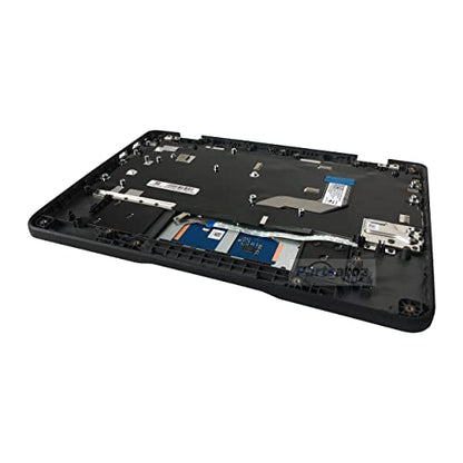 Laptop Palmrest Upper Case Top Cover with US English Keyboard Touchpad Assembly Replacement for Lenovo 100e Chromebook Gen 3 WiFi 82J7 82J8 5M11C94663