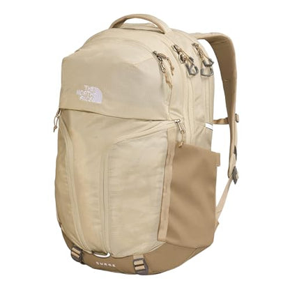 The North Face Women's Surge Commuter Laptop Backpack - PFAS Free, Khaki Stone, One Size - color: Khaki Stone