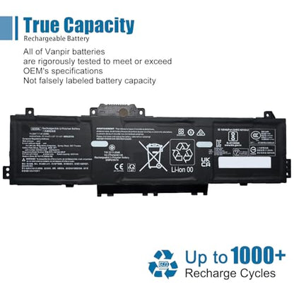 AE03XL Laptop Battery Replacement for HP 240 245 250 255 G10 14-EE 14-EM 14Z-EM 14-EP 14T-EP 15-FC 15Z-FC 15-FD Series N21969-005 TPN-DB1N N20951-2D1 AE03041XL 11.25V 41.04Wh 3467mAh - size: 10.41*3.20*0.21 inch AE03XL