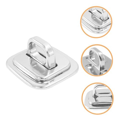 Angoily 1Set Laptop Anchor Plate Theft Lock Slot Durable Desk Mount Anchor for Multiple Laptop Models Easy Installation Reliable Security Against Theft