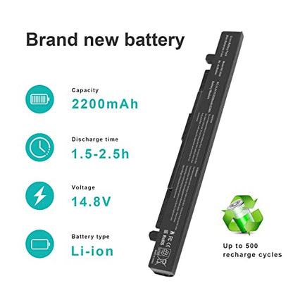 Fancy Buying X550 A41-X550A Laptop Battery for ASUS A41-X550 A450 P550 F550 K550 A550 F552 K450 P450 P550 R409 R510 X452 R510 X450 X550V A450C X550C X550A X550B X550D Y481C Y581C - size: 10.13*1.36*0.87inch