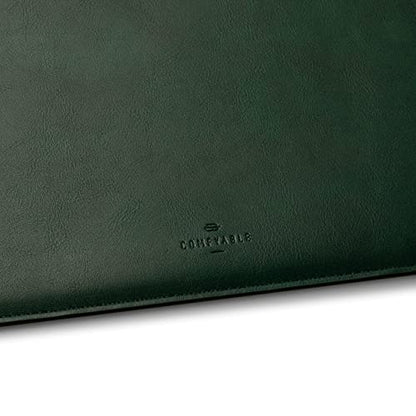 Comfyable Laptop Sleeve 14 Inch Precisely Compatible with MacBook Pro M5 M4 M3 M2 Pro/Max 2026-2021, Faux Leather Cover Case, 14 in, Green - color: Green, size: For 14" MacBook Pro