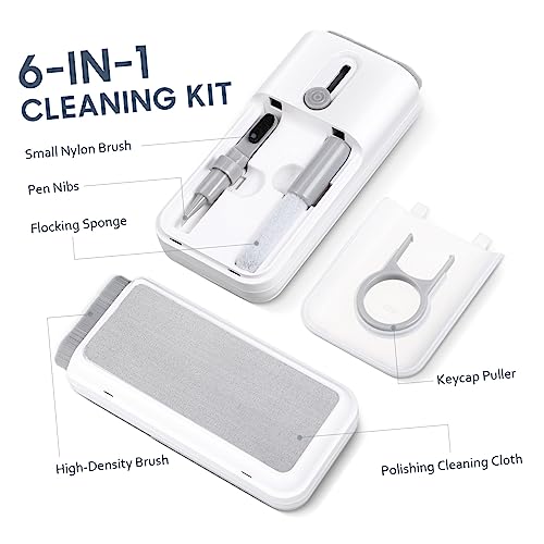 OSALADI 2sets Electronics Cleaning Tools Cleaning Brush Key Cap Buckle and Spray Bottle for Headphones Keyboards Laptops Phones and Monitors