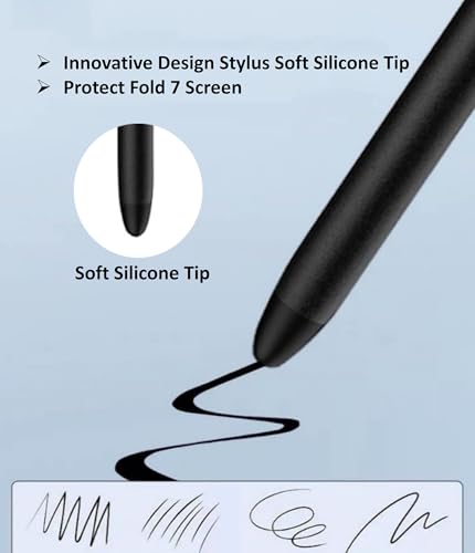 Stylus Pen for AMZ HD 10 Tablet Pen for AMZ Max 11 Tablet and HD 8/7/Kids/Kids Pro All Tablets,Stylus for iPad/iPhone/Samsung/Lenovo/Pixel All Touch Devices (Black) - color: Black