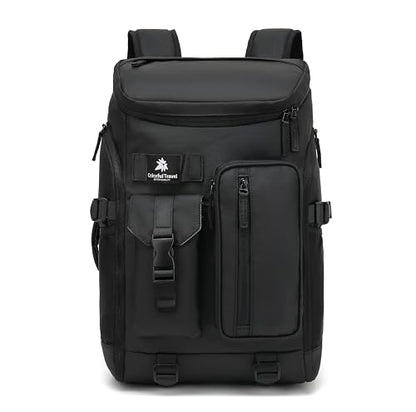 Kalesi Gym Duffle Bag Backpack 4-Way Waterproof with Shoes Compartment for travel Sport Hiking laptop - color: 02-black