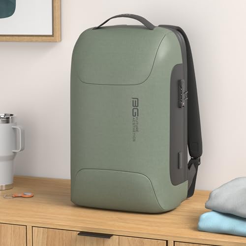 BANGE Tech Laptop Backpack for Men and Women - color: Green