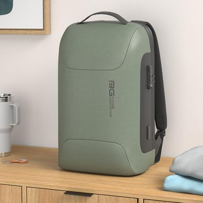 BANGE Tech Laptop Backpack for Men and Women - color: Green