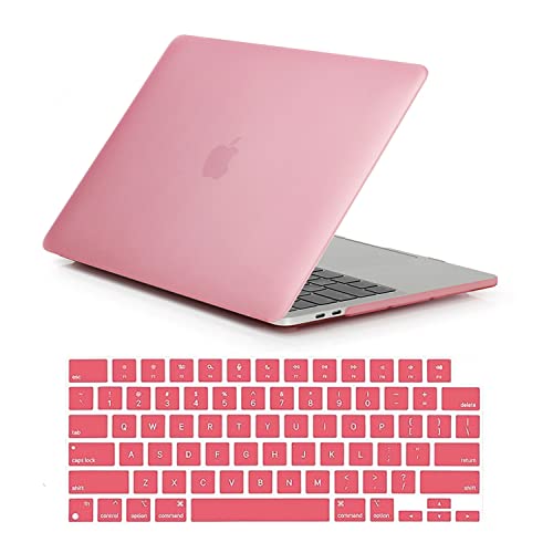 Se7enline for MacBook Neo Case 13 inch 2026 Model A3449,Pink | Hard Shell Laptop Case Washable Keyboard Cover Skin Anti-Scratch Anti-Drop Heat Dissipation Full Port Access Slim Lightweight - color: Pink, size: 13 Inch