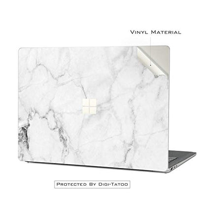 Ultra Thin Protective Cover Skin Decal Sticker for Microsoft Surface Laptop 5 (2022 Release) 13.5", Easy Apply, Anti-Scratch, Residue Free Vinyl Skin [Fresh Marble] - color: Fresh Marble, size: Surface Laptop5/4/3-13.5''