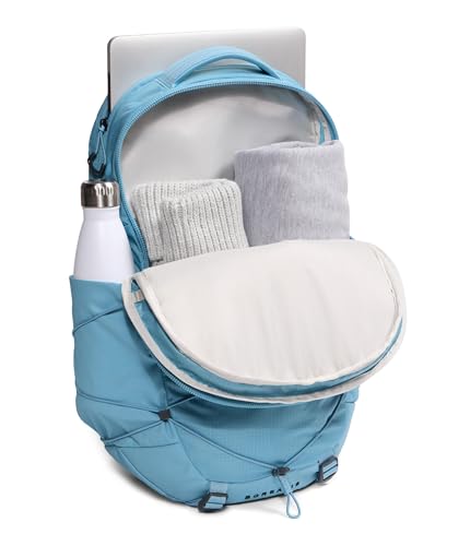 The North Face Borealis Commuter Laptop Backpack, Pale Teal, OSFA | Everyday Travel Bag, Laptop Sleeve, Reflective Details - color: Pale Teal