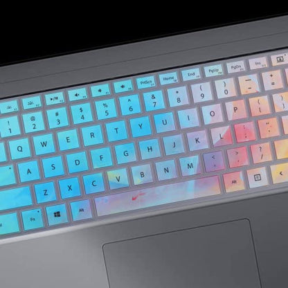 Colorful Keyboard Cover for Microsoft Surface Book 3/2, Surface Laptop 5/4/3 13.5" 15" - Protective Skin - color: Colorful