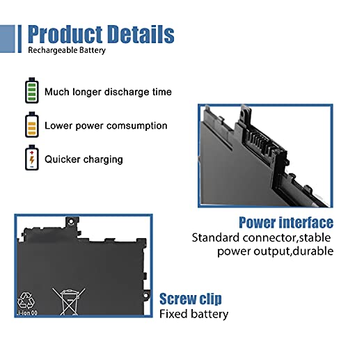 01AV429 01AV430 Laptop Battery 11.58V 57Wh 4920mAh Replacement for Lenovo ThinkPad X1 Carbon 5th Gen (2017)/ X1 Carbon 6th Gen 2018 Series 01AV431 01AV494 - size: 11.05*4.31*0.22 inch 01AV429