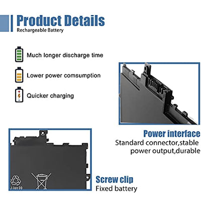 01AV429 01AV430 Laptop Battery 11.58V 57Wh 4920mAh Replacement for Lenovo ThinkPad X1 Carbon 5th Gen (2017)/ X1 Carbon 6th Gen 2018 Series 01AV431 01AV494 - size: 11.05*4.31*0.22 inch 01AV429