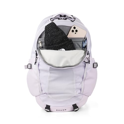 The North Face Women's Recon Everyday Laptop Backpack - PFAS Free, Lavender Fog/TNF Black, One Size - color: Lavender Fog/Tnf Black, size: 30 Liters