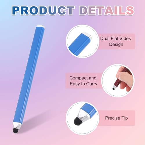 PATIKIL Stylus Pens for Touch Screen, High Sensitivity Universal Pen Capacitive Digital Pens Touchscreen Stylus for Phone Tablets Laptop Touch Screen Devices, Dark Blue - color: Dark Blue