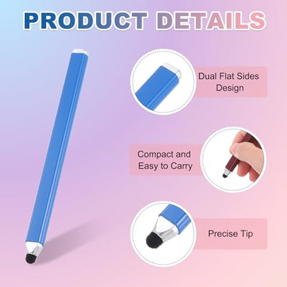 PATIKIL Stylus Pens for Touch Screen, High Sensitivity Universal Pen Capacitive Digital Pens Touchscreen Stylus for Phone Tablets Laptop Touch Screen Devices, Dark Blue - color: Dark Blue