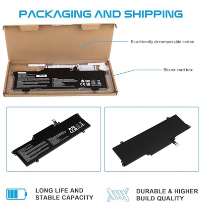 C31N1914 Laptop Battery Replacement for Asus ZenBook 13 UX425UG ZenBook 14 UX435EA UX435EA-A5007T UX435EAL UX435EG UX435EG-A5008R UX435EGL UM425QA UM425QA-KI072T UM425UAZ B7402FEA Serie 0B200-03730100 - size: C31N1914