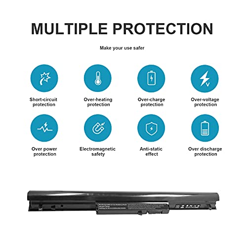 Fancy Buying Battery for HP Spare 694864-851 695192-001 H4Q45AA HSTNN-YB4D HSTNN-YB4M,VOLKS VK04, TPN Q113, TPN Q114, TPN Q115, HP Pavilion Sleekbook 14-b000, 15-b000, Pavilion Ultrabook 14-b000 - size: 10.3*1.56*0.85inch