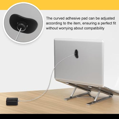 9 Pcs 6.5 ft Retractable Security Cable Lock with Double Sided Adhesive and Screws TV Remote Control Tether Cord Leash Anti Lost Rope Security Lanyard Lock for TV Tablets Showroom