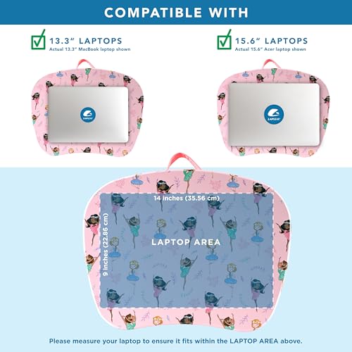 LAPGEAR MyStyle Lap Desk - Ballerina, Fits 15.6” Laptops - color: Ballerina