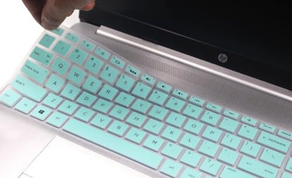 Keyboard Skin Compatible for 15.6" HP 15-dy 15-dw 15-db 15-bs/bw 15-ef 15t 15z 15-dy2024nr dy2021nr 15-dy2703dx dy4013dx 15-dw3033dx dw3013dx 15-db0011dx 15-ef1023dx / HP 17t 17-bs/ca/by Series (Mint - color: Mint