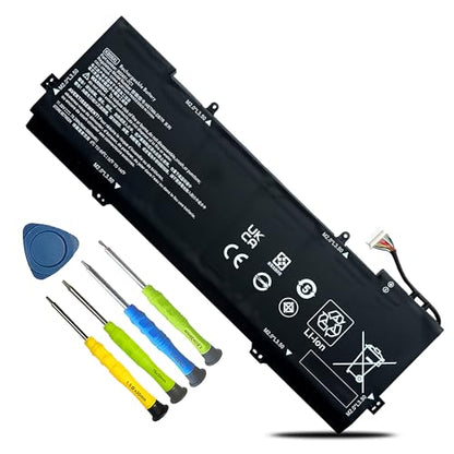 KB06XL 902499-855 Battery Replacement for HP Spectre X360 15 15-BL1XX 15-BL0XX 15-Bl012DX 15-BL002XX 15T-BL000 15T-BL100 15-bl012dx Series 902401-2C1 HSTNN-DB7R TPN-Q179 902499-856 - size: KB06XL 902499-855