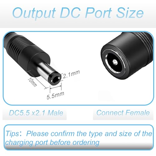 Charger 42vdc Replacement ACDC Charger for 10S 36Voltage Lithium Battery | DC42V Compatible with S2Pro S2Lite S2 KS4 KS4Pro NEX NEX3 NEX5 Max Max3 Max V2