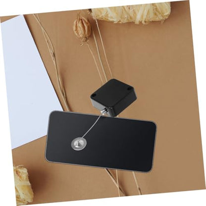 Veemoon 3pcs Automatic Theft Cable Case Retractable Laptop Cable Lock Organizer Box Remote Control Security Lock