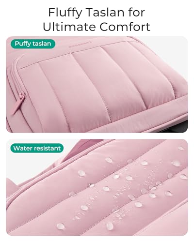 BAGSMART Small Underseat Carry on Luggage with Wheels, 16 inch Small Under Seat Luggage, Lightweight Travel Suitcase for Women, Baby Pink - color: Pink