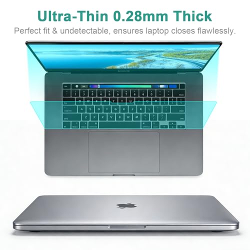 2-Pack Anti Blue Light Screen Protector for 16 Inch MacBook Pro (2021-2026, M5, M4, M3, M2, M1, Pro/Max), Matte Anti Glare Film Eye Protection Shield for Mac 16.2in - size: MacBook Pro 16 Inch(2021-2026)