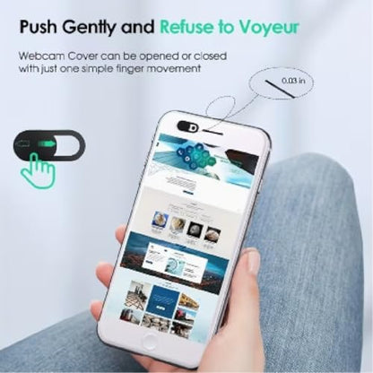 6Pcs Metal Webcam Camera Cover, Anti-Peeping Privacy Protection Lens Cover For Mobile Phone & Computer