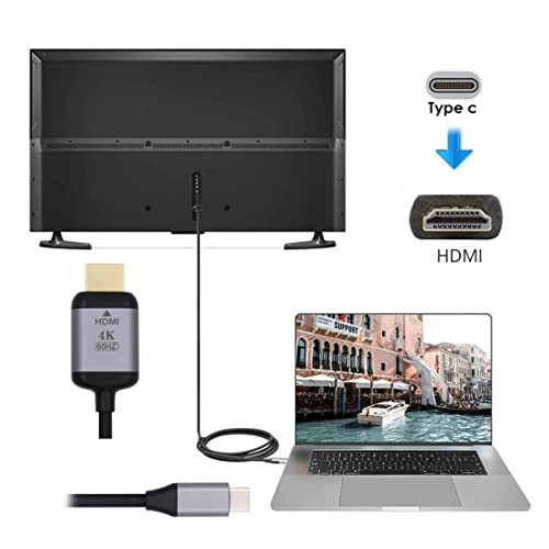 chenyang CY USB C to HDMI Adapter 4K@60HZ for Monitor Laptop HDMI to USB C USB3.1 Type-C to HDMI Cable 1.8m - style: HDMI