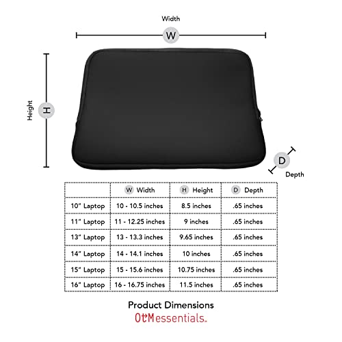 15" Soft Sleeve Laptop Case Blue - color: Blue, size: 15"