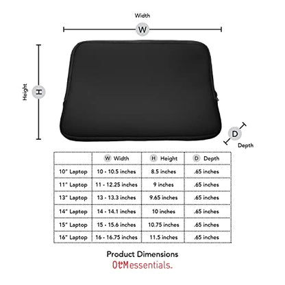 15" Soft Sleeve Laptop Case Blue - color: Blue, size: 15"