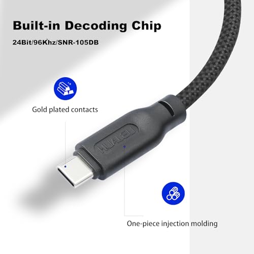 24Bit/96Khz USB c to XLR Male Audio Cable,USB C Smartphone/Laptop to XLR Male Output Cable for Amplifier, Speaker, Mixer Console, etc 3.3 FT - color: 3.3Feet