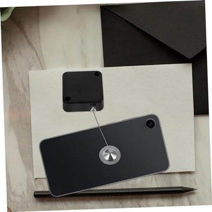 Retractable Cable Lock Security Tether for Electronics Anti-Lost Wire Case for Tablets and Laptops Automatic Retractable Tether Safety Clasp