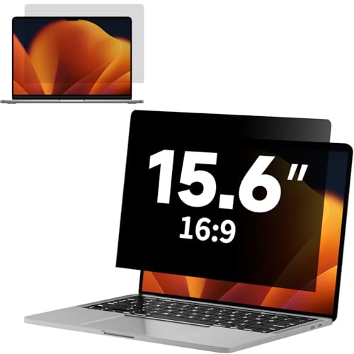 Laptop Privacy Screen 15.6 Inch 16:9, Anti Glare Film Blue Light Filter, Computer Privacy Screen Shield Compatible with 15.6'' Hp Acer Asus Lenovo Dell Samsung Portable Monitor Protector - size: For 15.6 inch laptops(16:9)